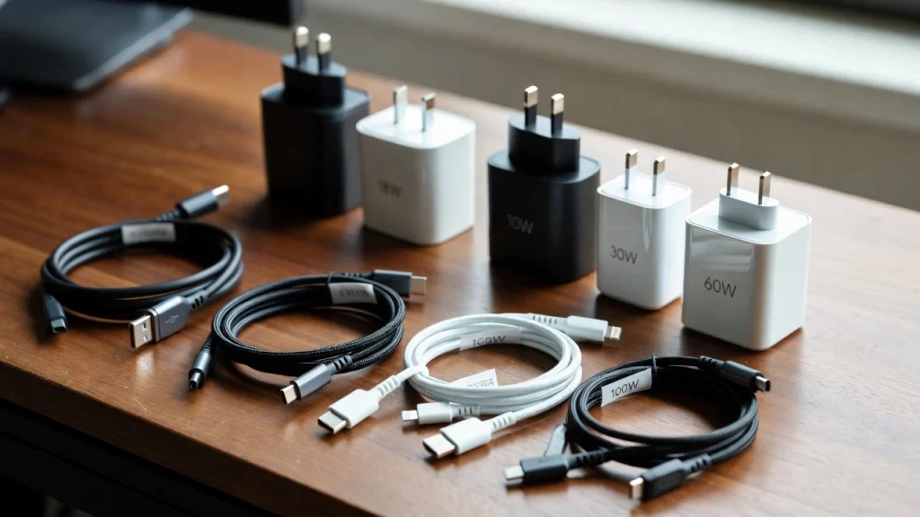 Fast Charging Cables and Adapters