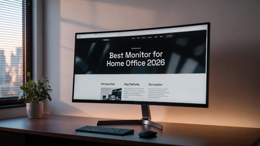 Best Monitor for Home Office 2026